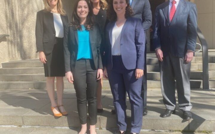 2020 International Criminal Court Moot Court Competition team and coaches