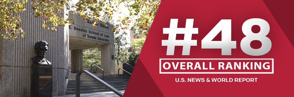 Temple Law School Maintains Strong Showing In Us News World Report Rankings Temple Law