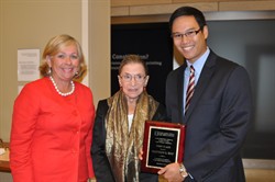 Matthew Tom And Justice Ginsburg
